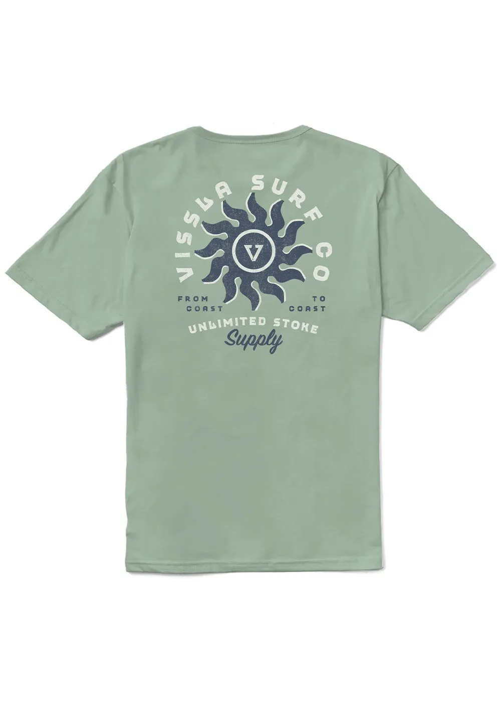 Spins Organic Tee sold by VISSLA
