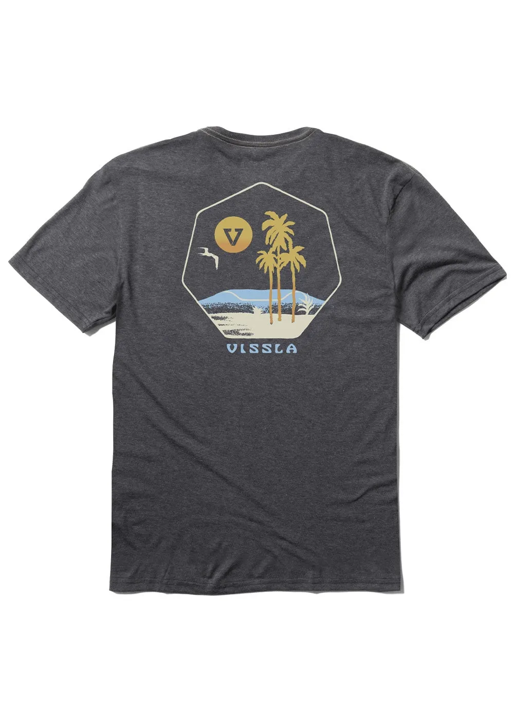 Tres Palmas Comp Lite Eco Drirelease Tee sold by VISSLA