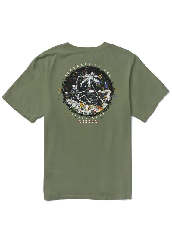 Skull Island Premium Organic Pocket Tee sold by VISSLA