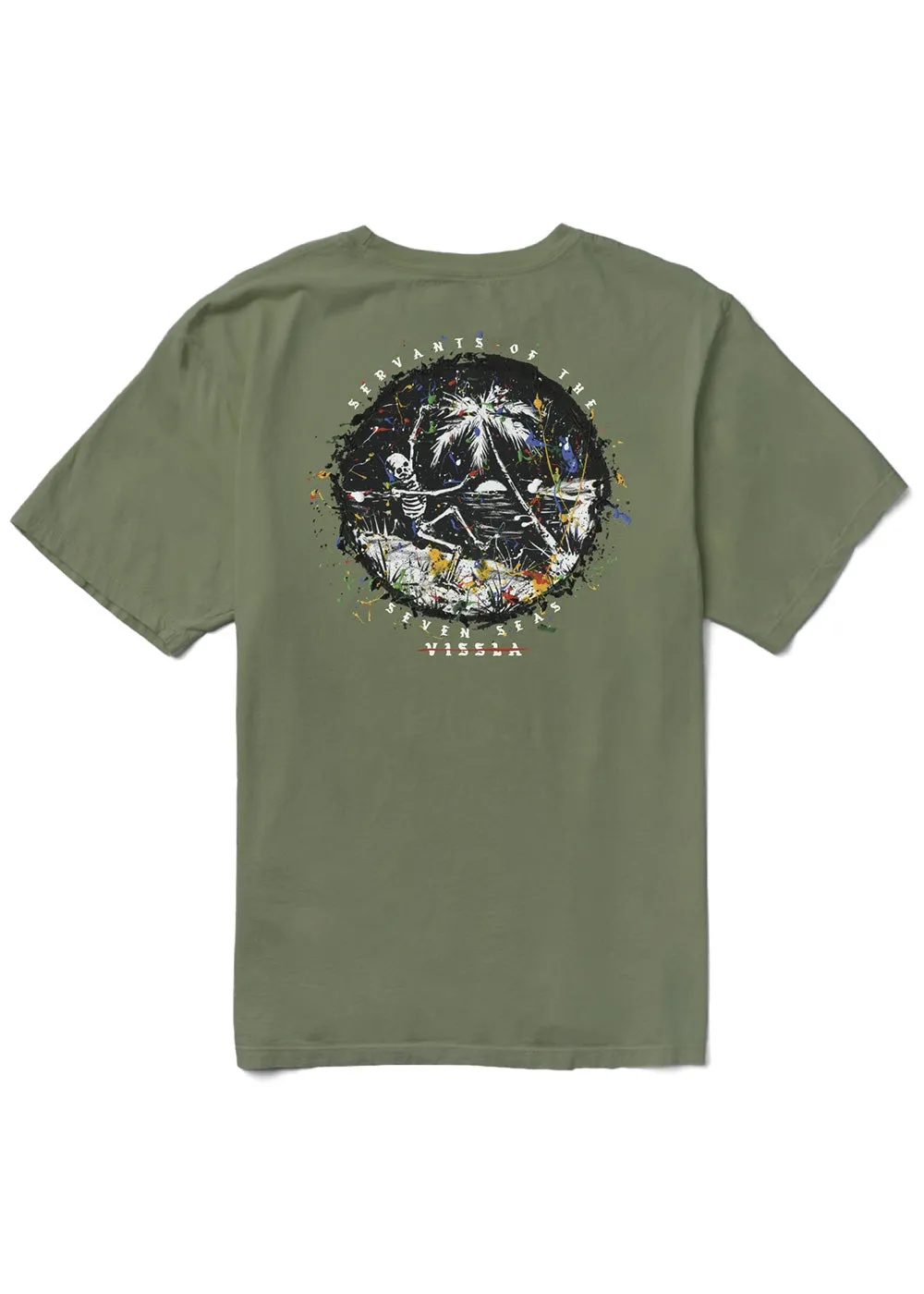 Skull Island Premium Organic Pocket Tee sold by VISSLA