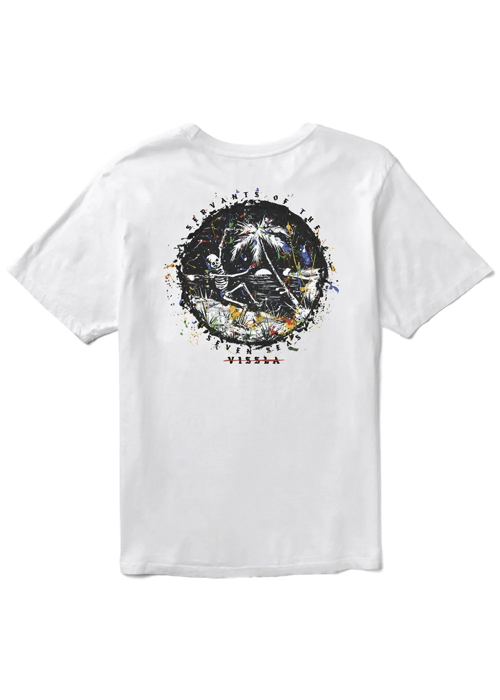 Skull Island Premium Organic Pocket Tee sold by VISSLA