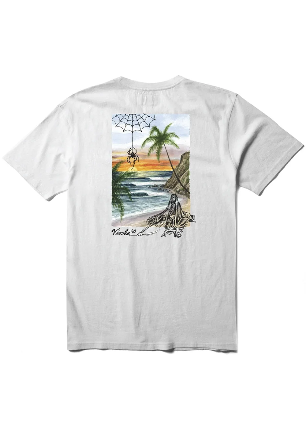 Reaper Short Sleeve Pocket Tee sold by VISSLA