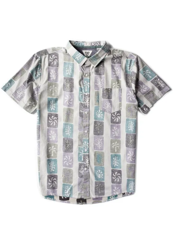 Tropic Tiles Eco Short Sleeve Shirt made by VISSLA