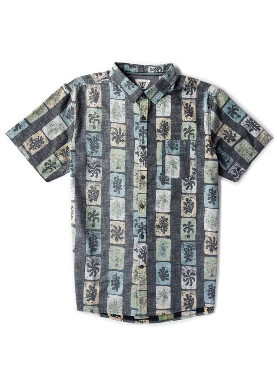 Tropic Tiles Eco Short Sleeve Shirt made by VISSLA