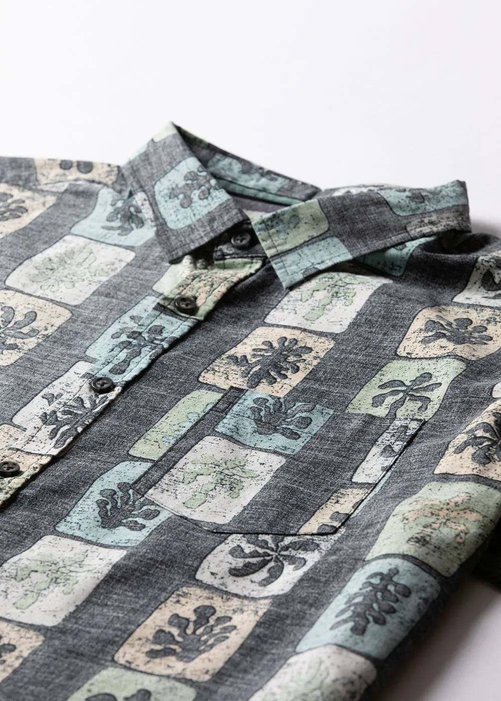Tropic Tiles Eco Short Sleeve Shirt sold by VISSLA product image thumbnail 3