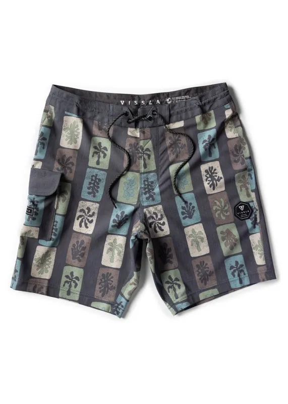 Tropic Tiles 18.5" Boardshort sold by VISSLA