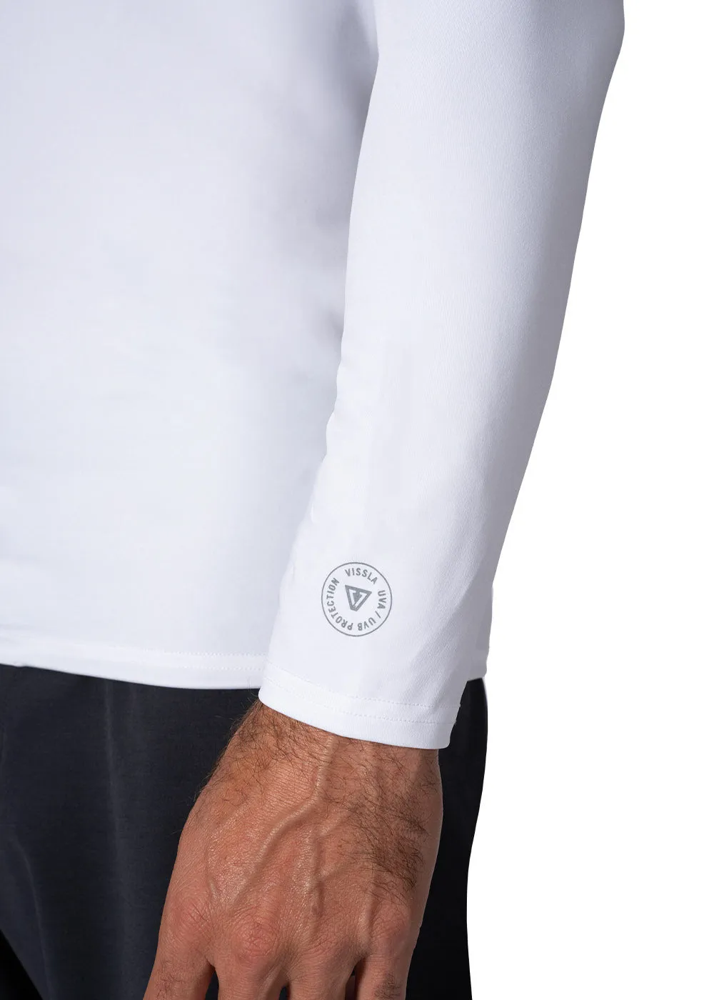 Warm Seas Eco Hooded LS Rash Guard sold by VISSLA product image thumbnail 4