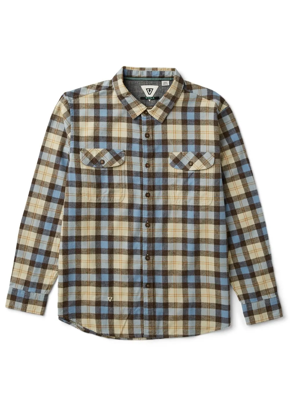Central Coast Eco Long Sleeve Flannel sold by VISSLA