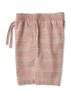 J. Linen Stripe Elastic Eco 18" Walkshort sold by VISSLA
