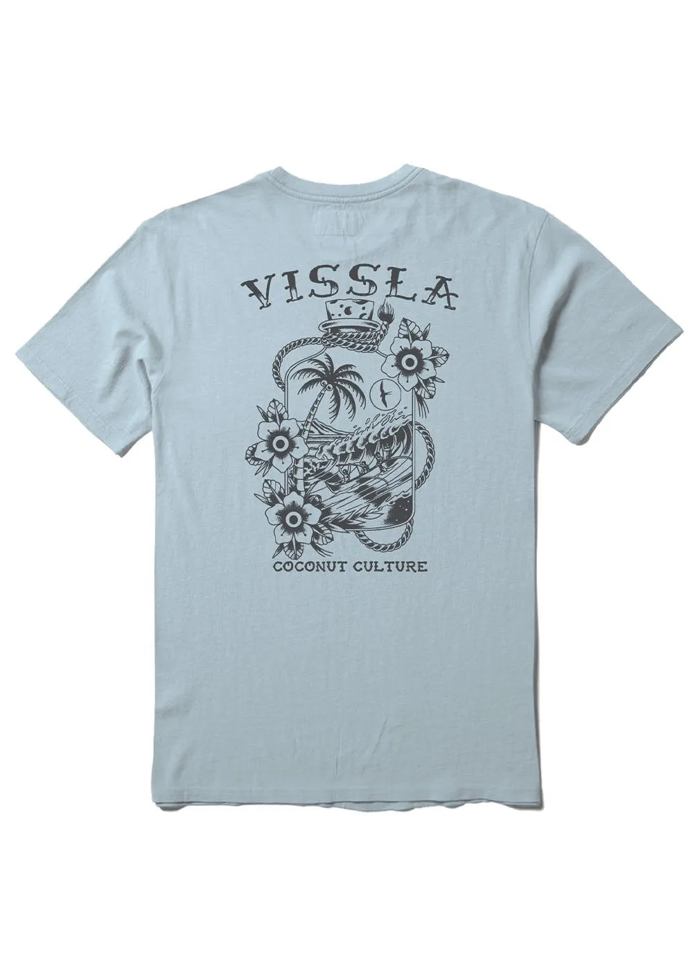 Coconut Culture Short Sleeve Pocket Tee sold by VISSLA