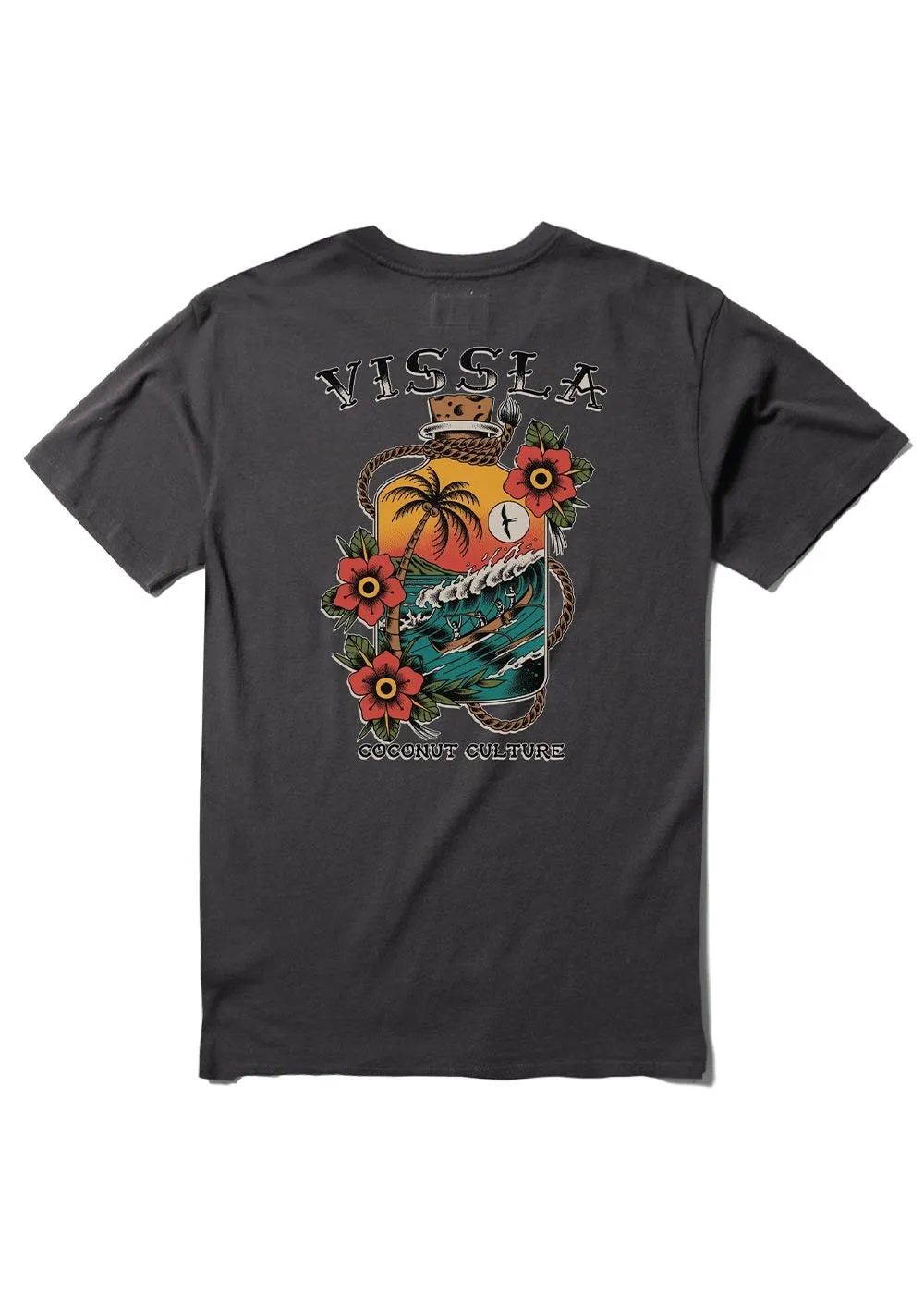 Coconut Culture Short Sleeve Pocket Tee sold by VISSLA