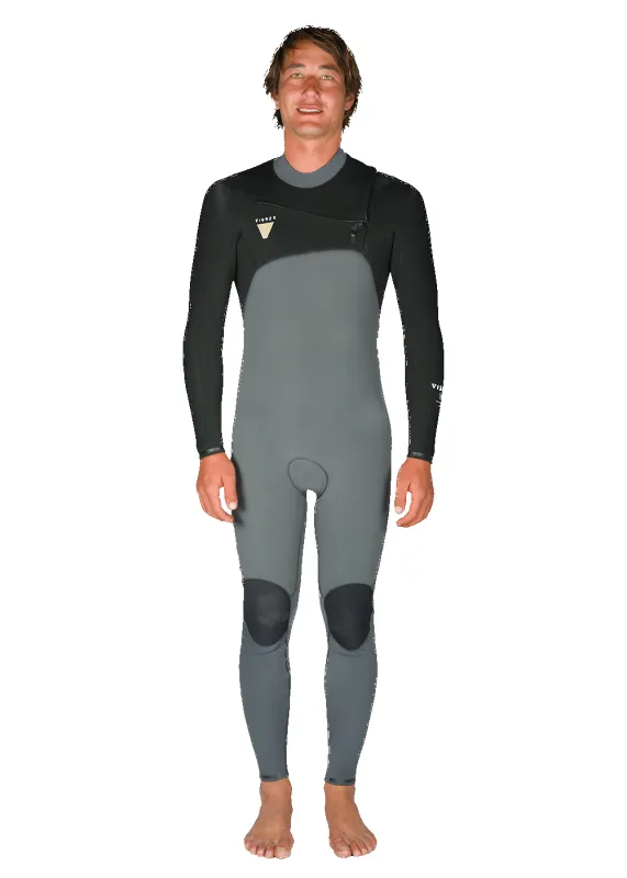 Natural Seas 4-3 Full Chest Zip Wetsuit sold by VISSLA
