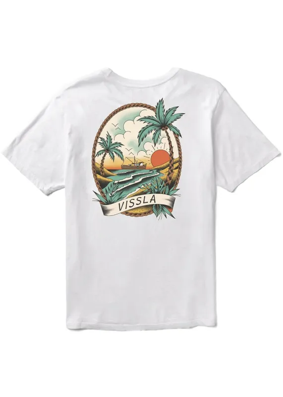 Captain Premium Organic Pocket Tee sold by VISSLA