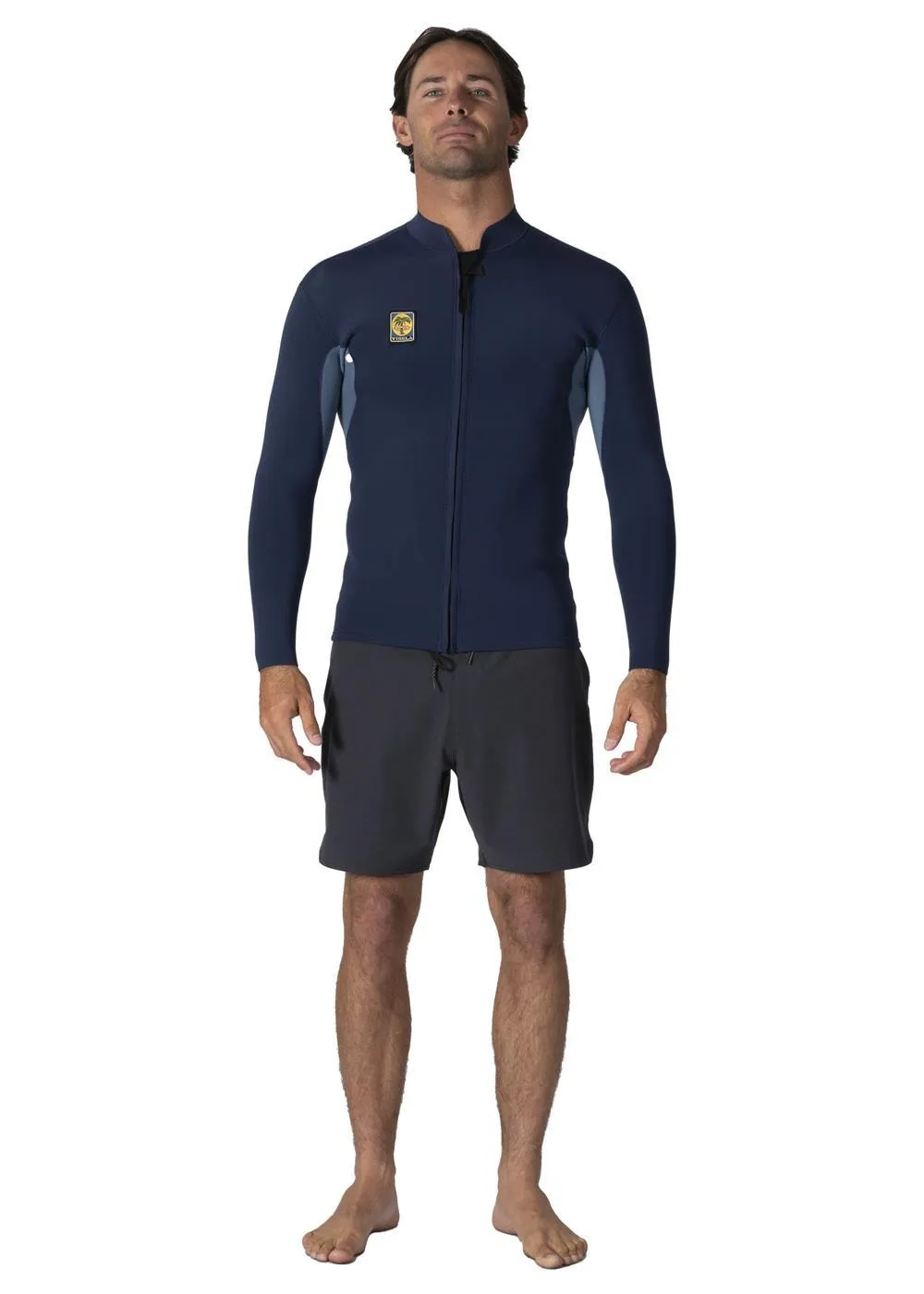 Solid Sets 2mm Front Zip Wetsuit Jacket sold by VISSLA