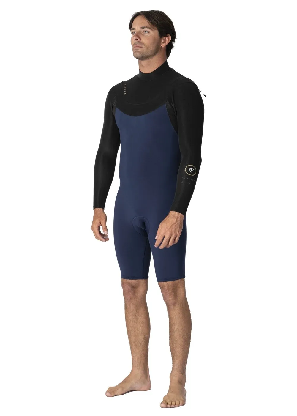 New Seas 2-2 Long Sleeve Spring U-Zip Wetsuit sold by VISSLA product image thumbnail 3