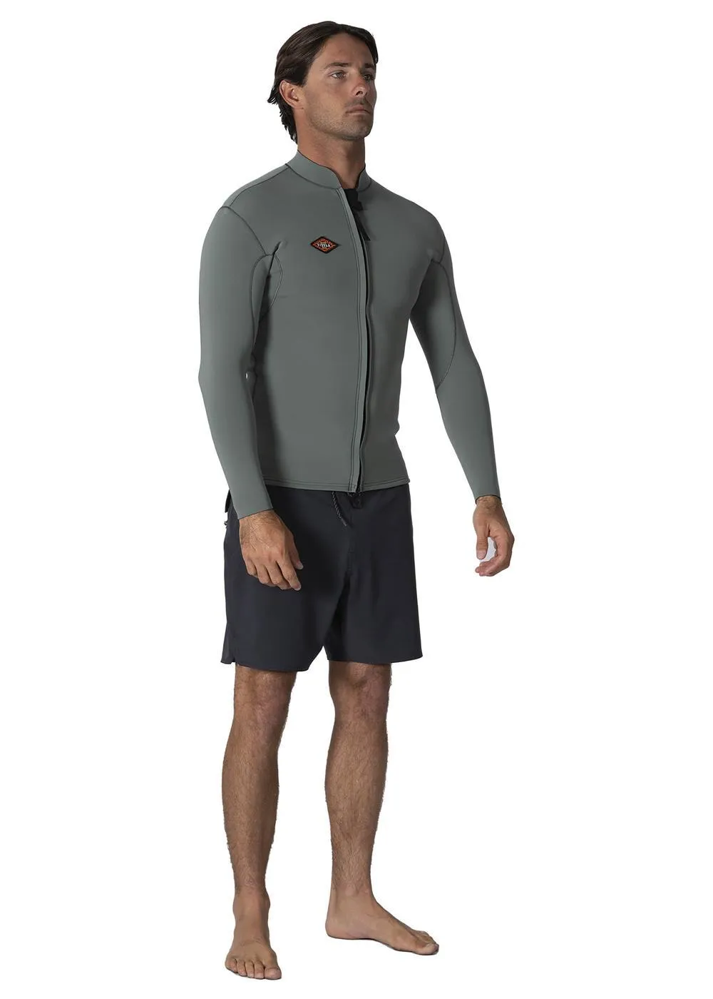 Solid Sets 2mm Front Zip Wetsuit Jacket sold by VISSLA product image thumbnail 2