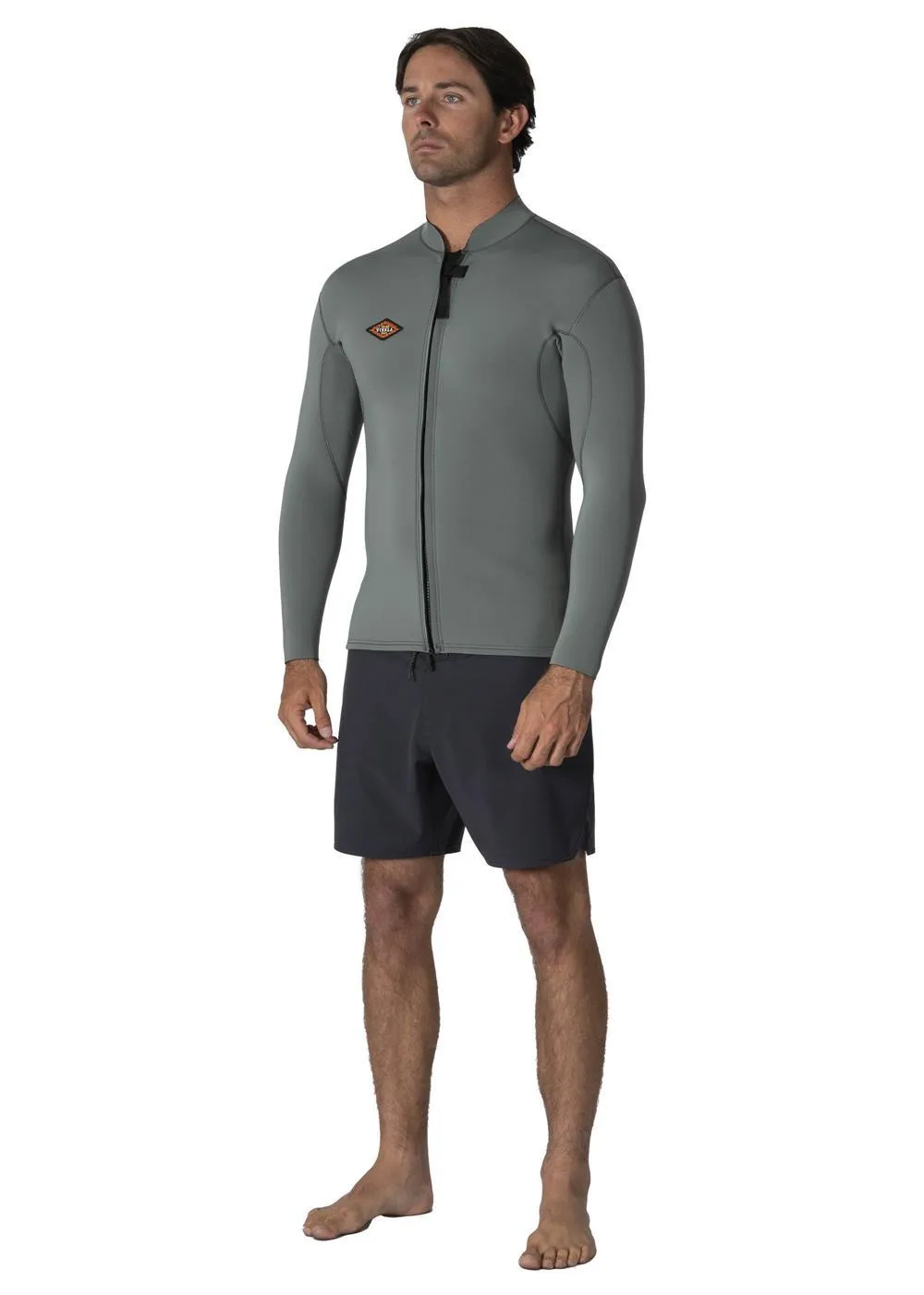 Solid Sets 2mm Front Zip Wetsuit Jacket sold by VISSLA product image thumbnail 5