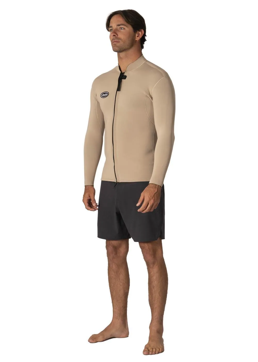 Solid Sets 2mm Front Zip Wetsuit Jacket sold by VISSLA product image thumbnail 5