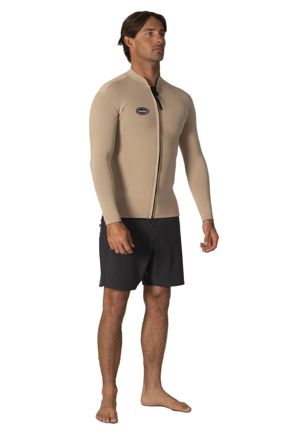 Solid Sets 2mm Front Zip Wetsuit Jacket sold by VISSLA product image thumbnail 2