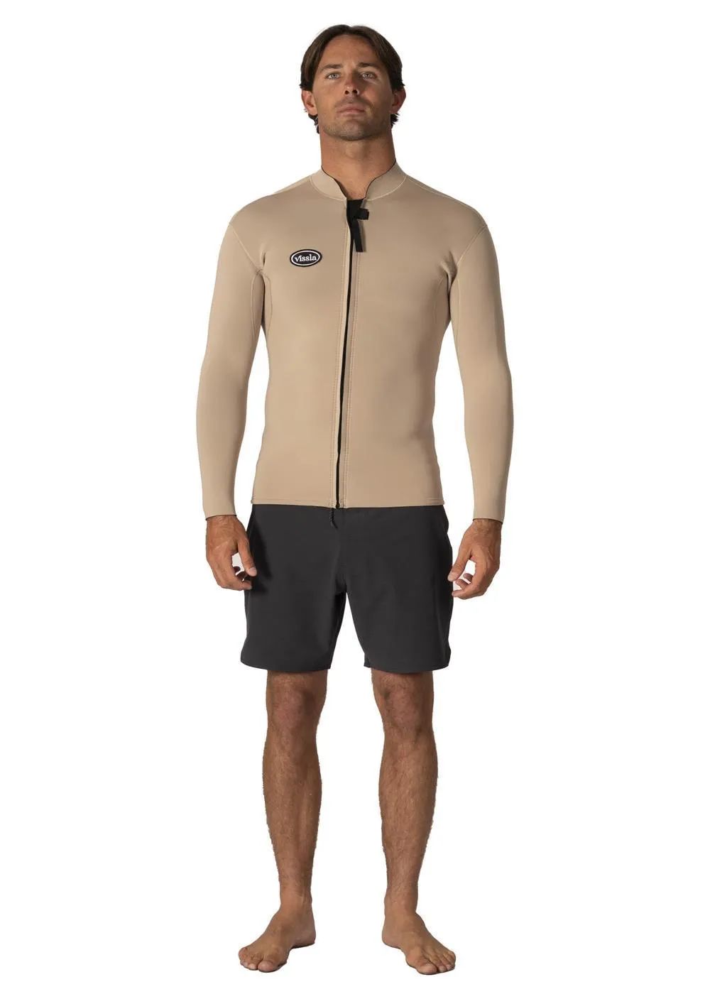 Solid Sets 2mm Front Zip Wetsuit Jacket sold by VISSLA