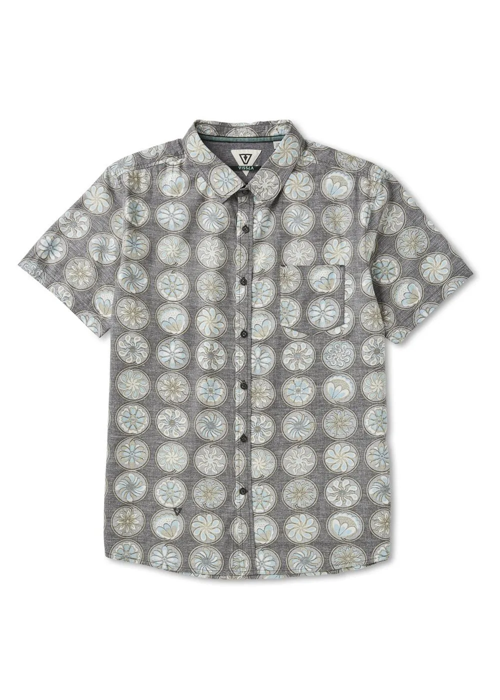 Sun Medallions Eco Boys Short Sleeve Shirt sold by VISSLA
