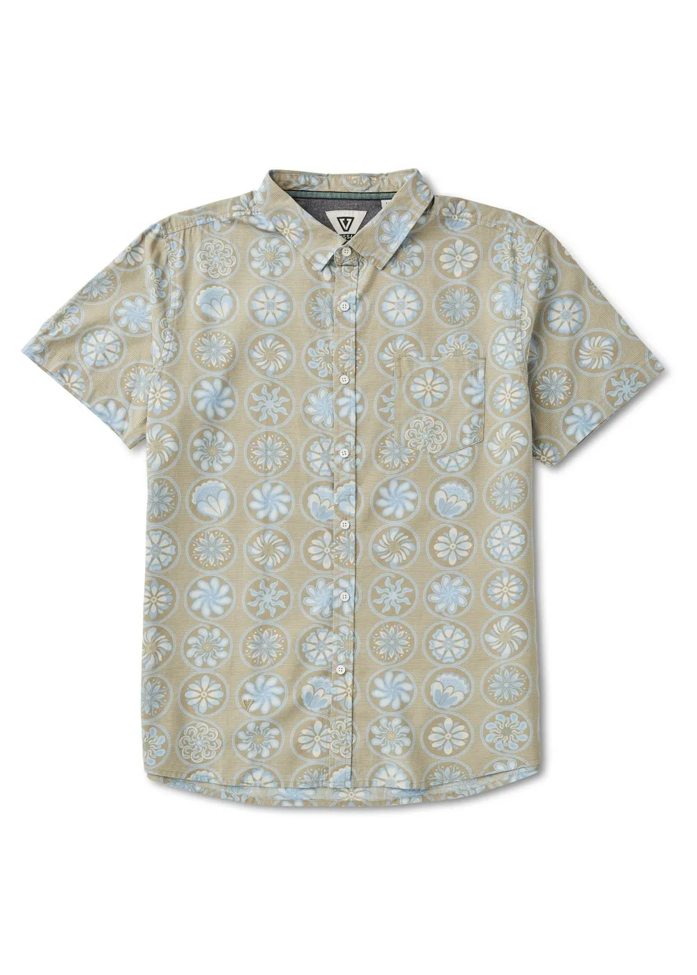 Sun Medallions Eco Short Sleeve Shirt sold by VISSLA