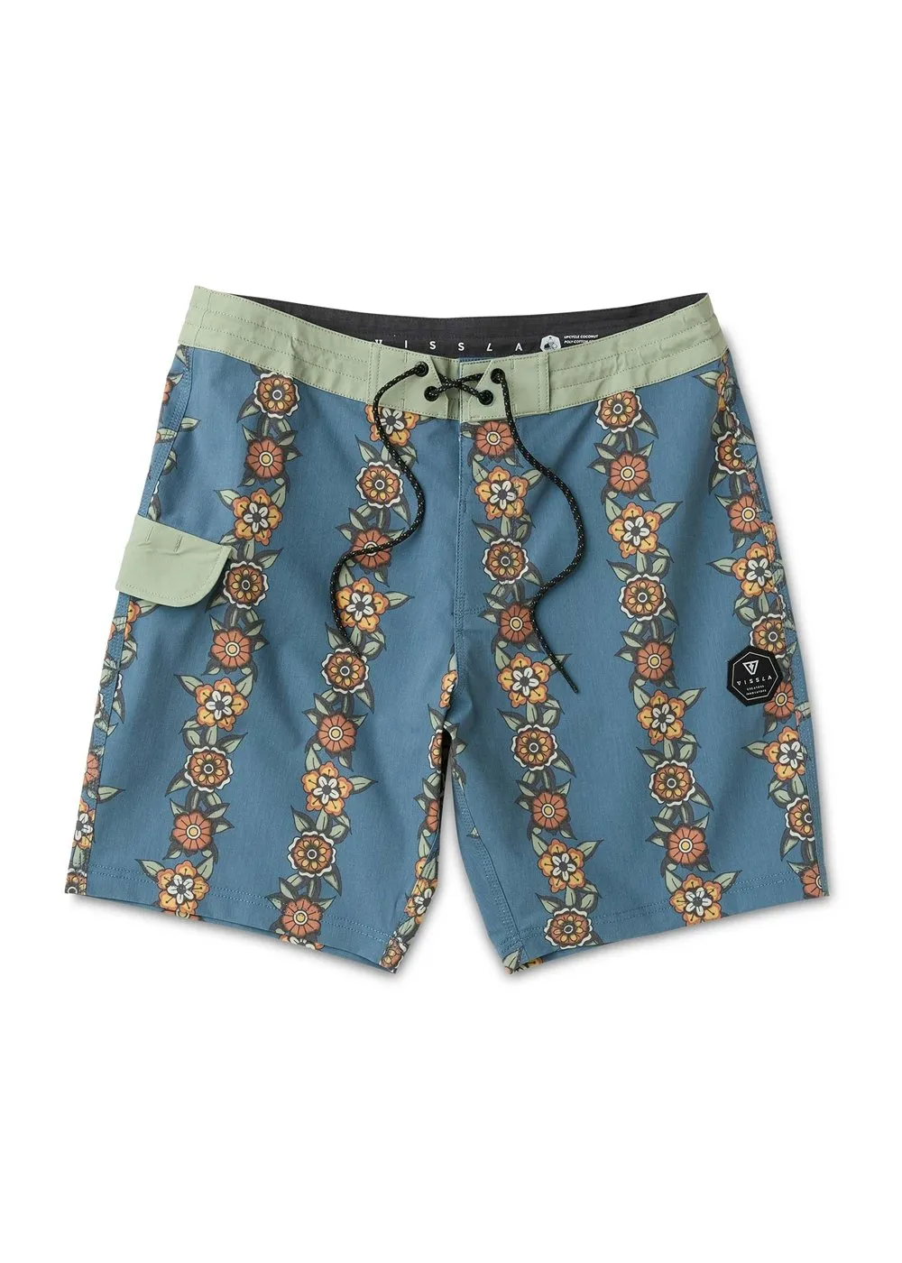 Ink Lines 17" Boys Boardshort sold by VISSLA