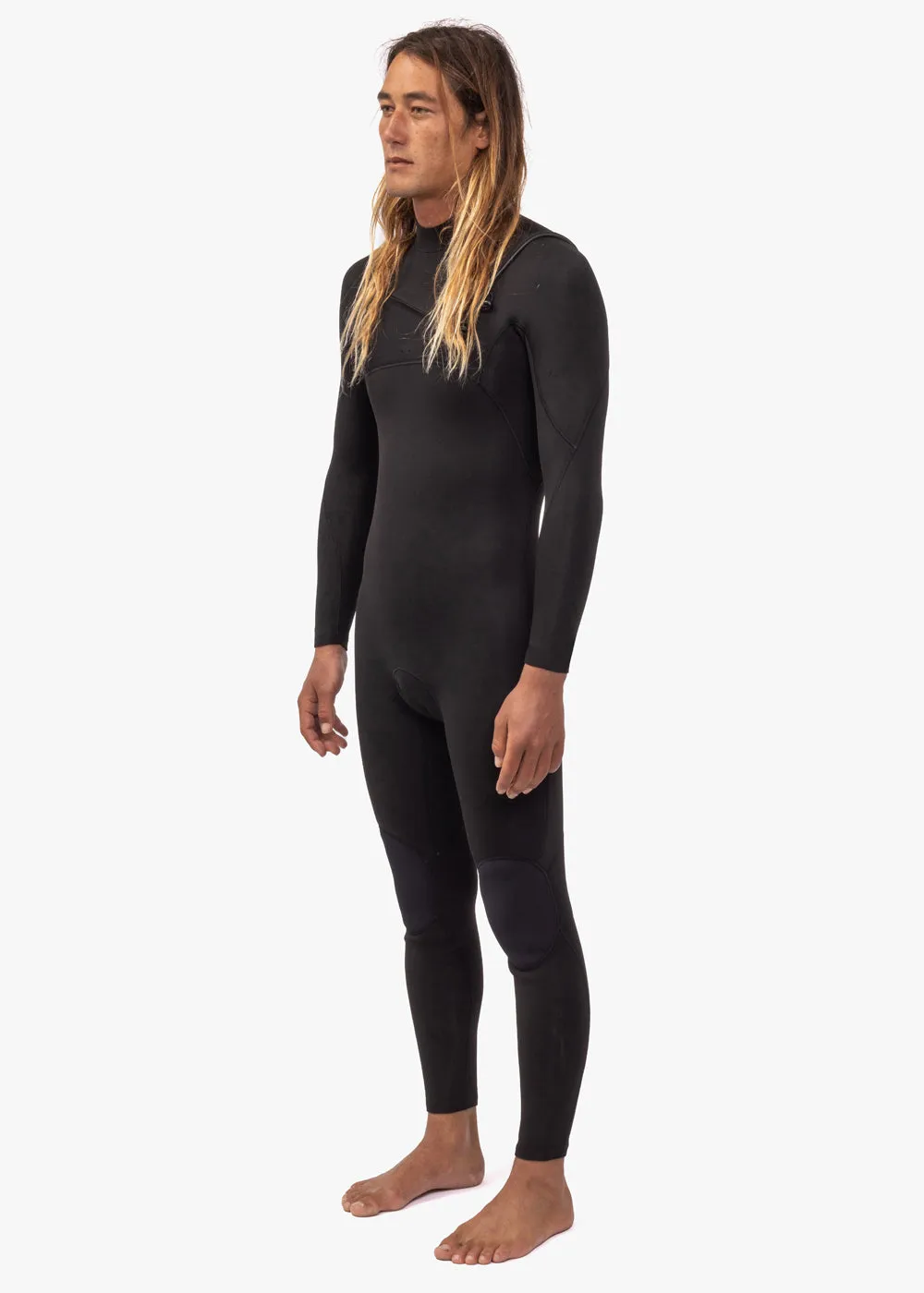 7 Seas 4-3 Full Chest Zip Wetsuit- No Logos sold by VISSLA product image thumbnail 3