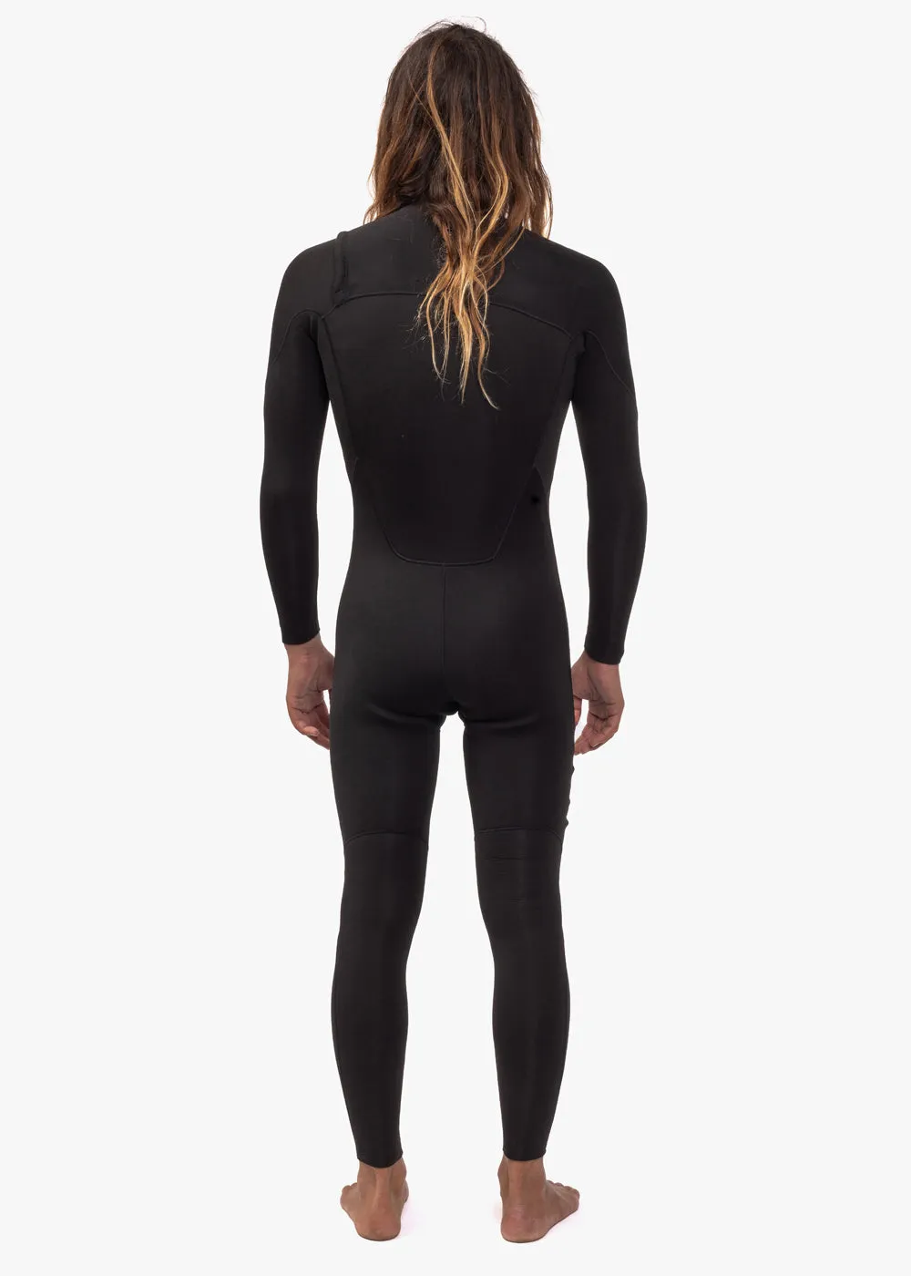 7 Seas 4-3 Full Chest Zip Wetsuit- No Logos sold by VISSLA product image thumbnail 2