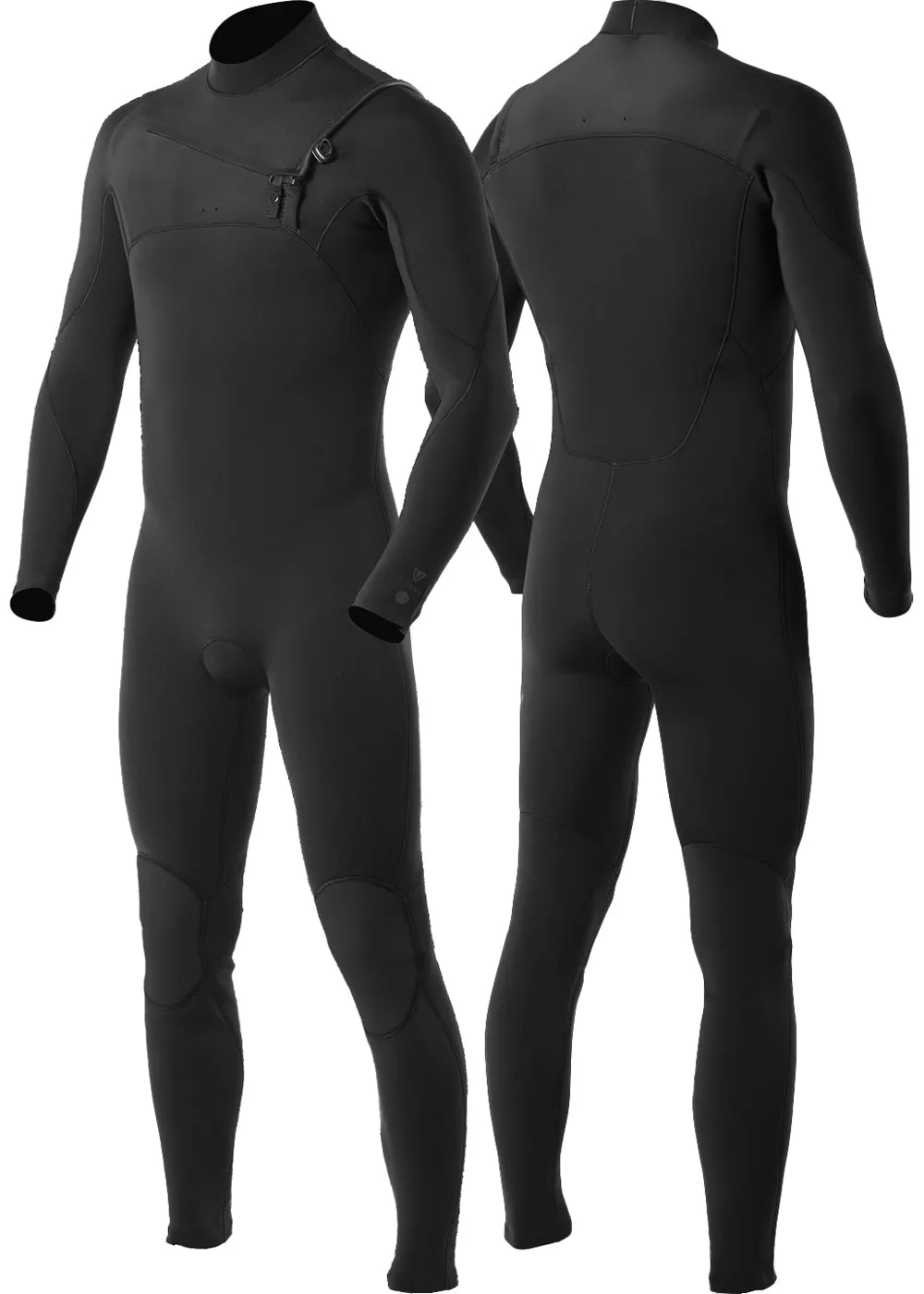 7 Seas 4-3 Full Chest Zip Wetsuit- No Logos sold by VISSLA product image thumbnail 4
