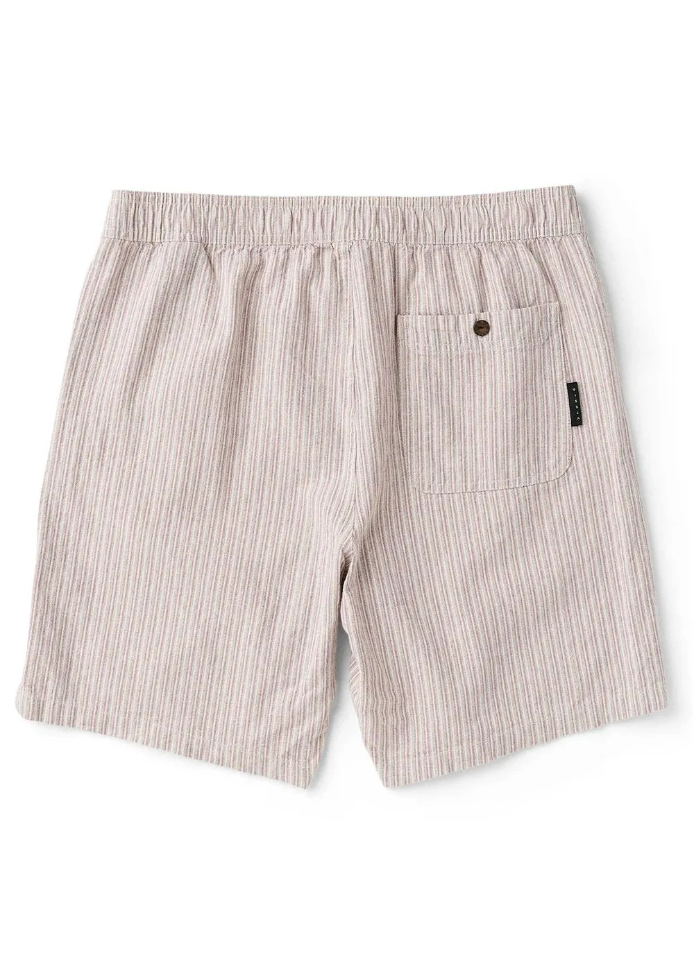 J. Linen Stripe Elastic 18" Walkshort sold by VISSLA product image thumbnail 2