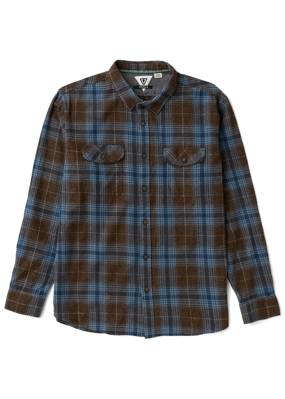 Central Coast Eco Long Sleeve Flannel sold by VISSLA