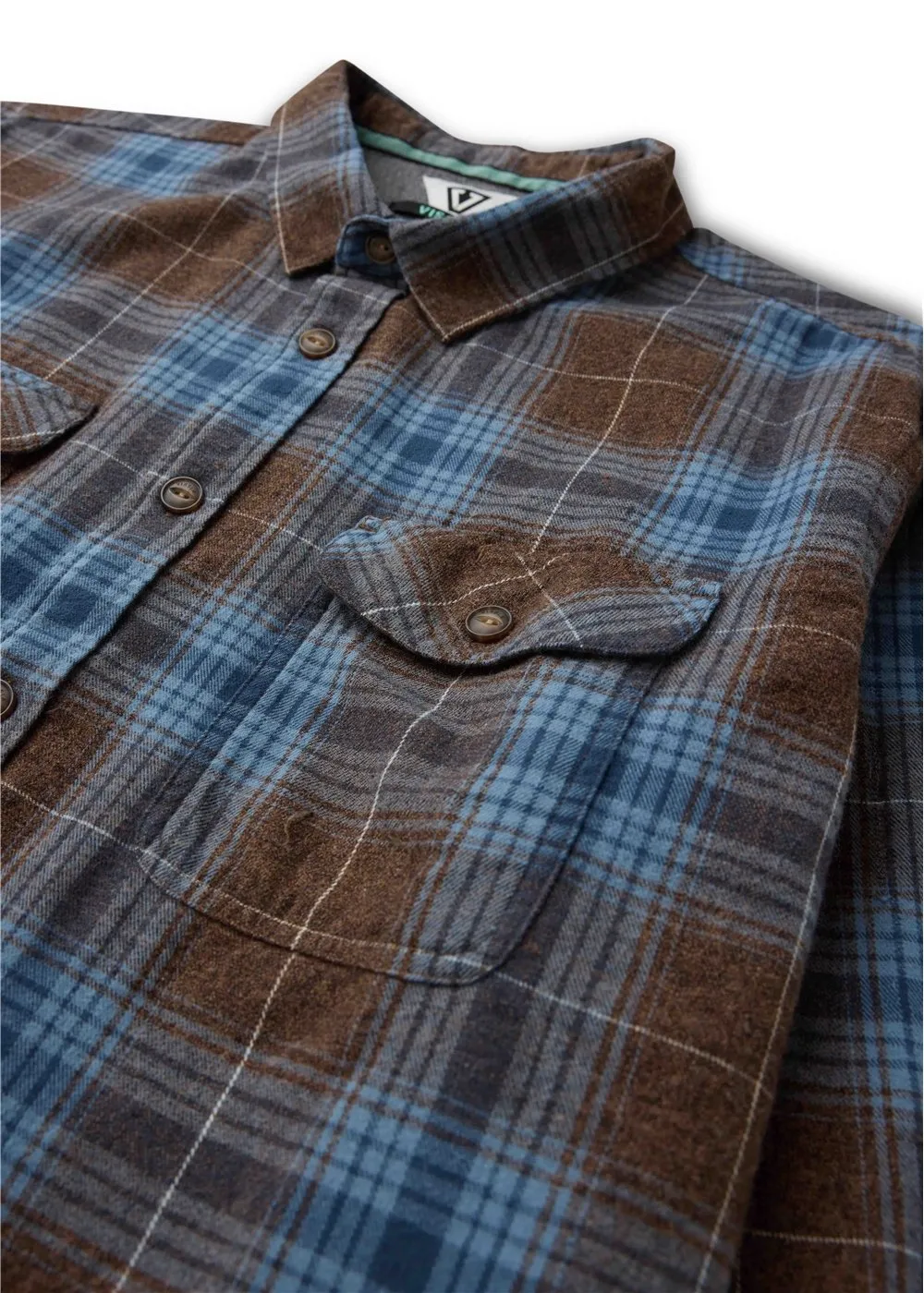 Central Coast Eco Long Sleeve Flannel sold by VISSLA product image thumbnail 3