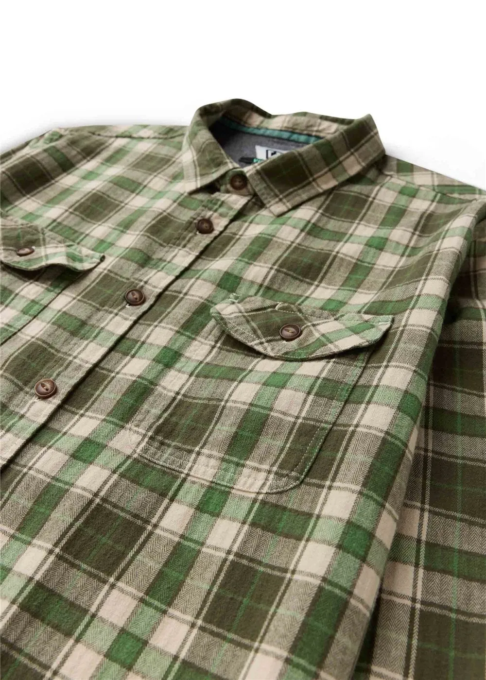 Central Coast Eco Long Sleeve Flannel sold by VISSLA product image thumbnail 3