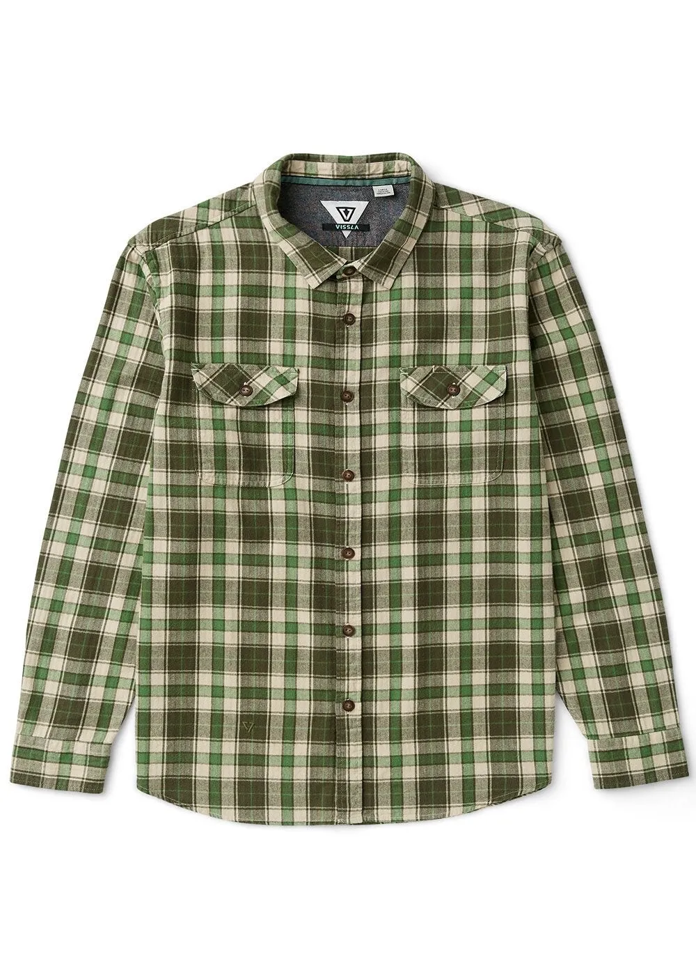Central Coast Eco Long Sleeve Flannel sold by VISSLA