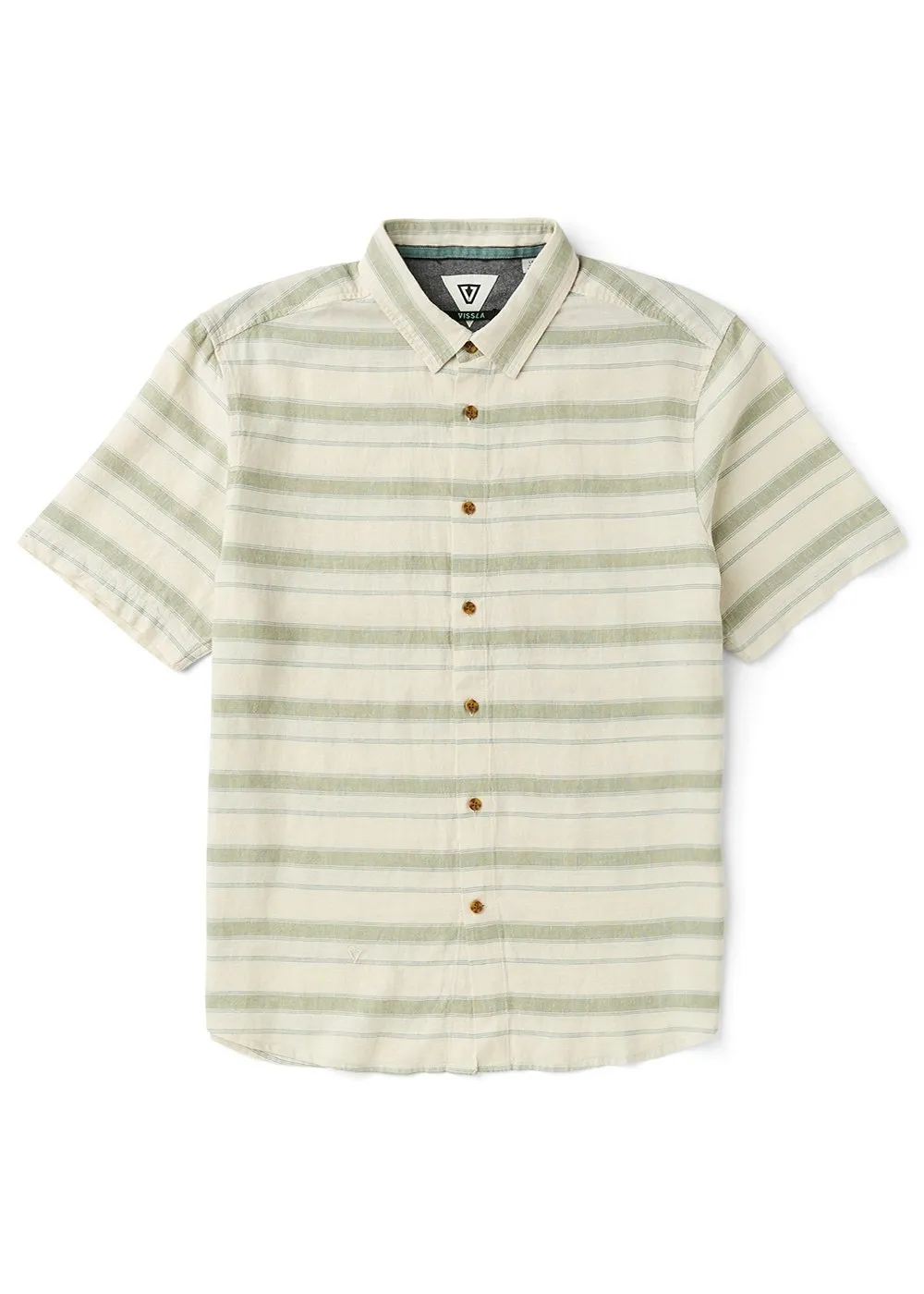 J Linen Short Sleeve Shirt sold by VISSLA