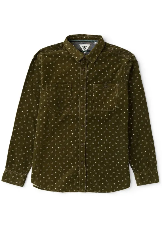 Rails Cord Printed Eco Long Sleeve Shirt sold by VISSLA