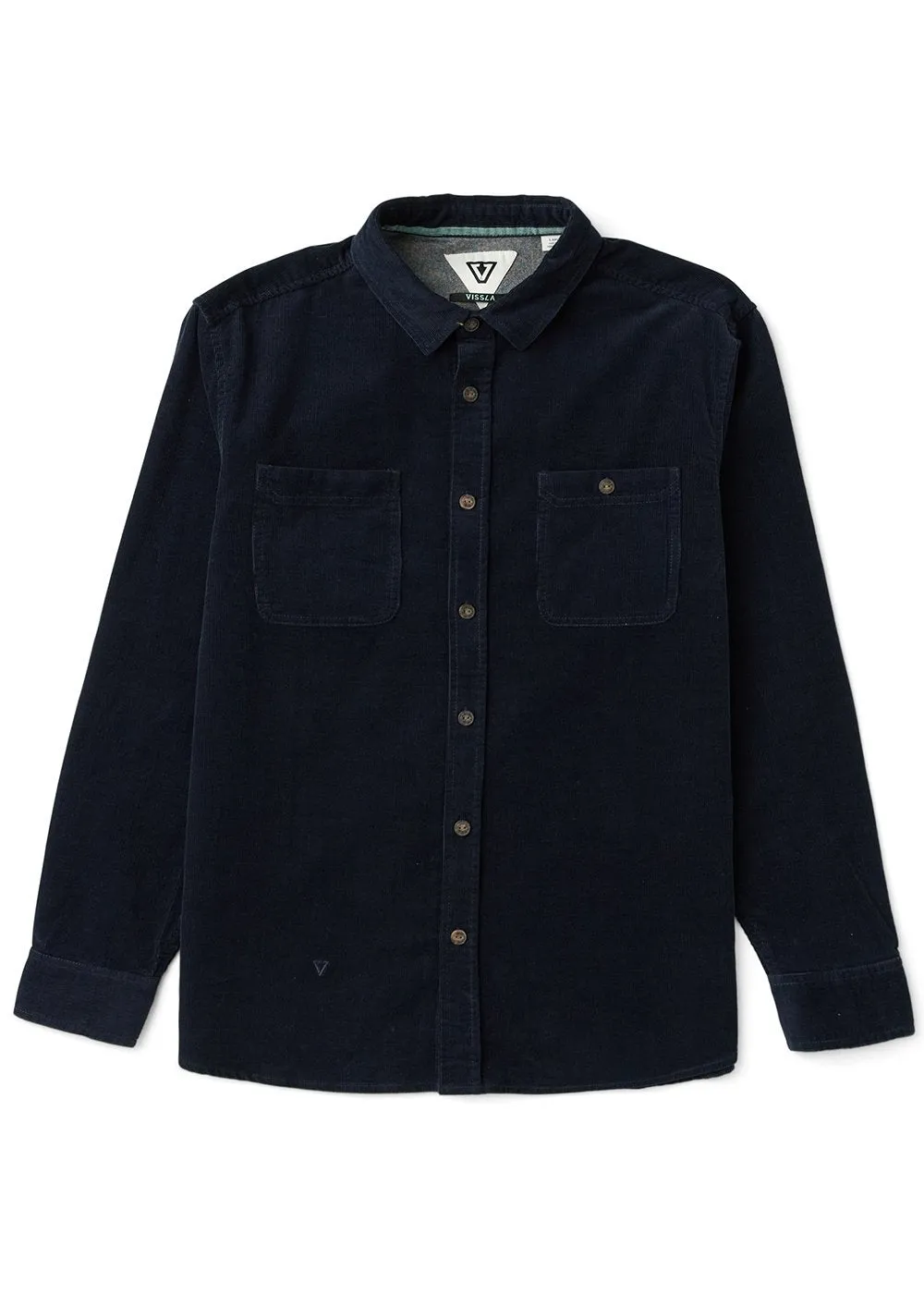Rails Fine Wale Cord Long Sleeve Shirt sold by VISSLA