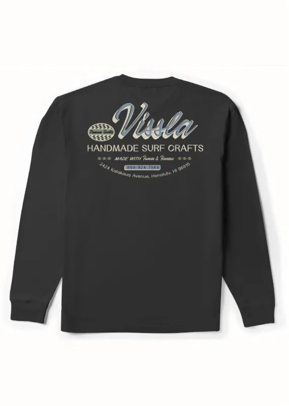 Handmade Premium Long Sleeve Pocket Tee sold by VISSLA