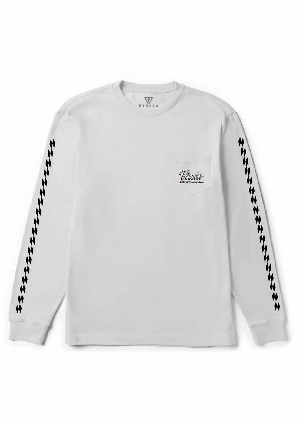 Handmade Premium Long Sleeve Pocket Tee sold by VISSLA product image thumbnail 2