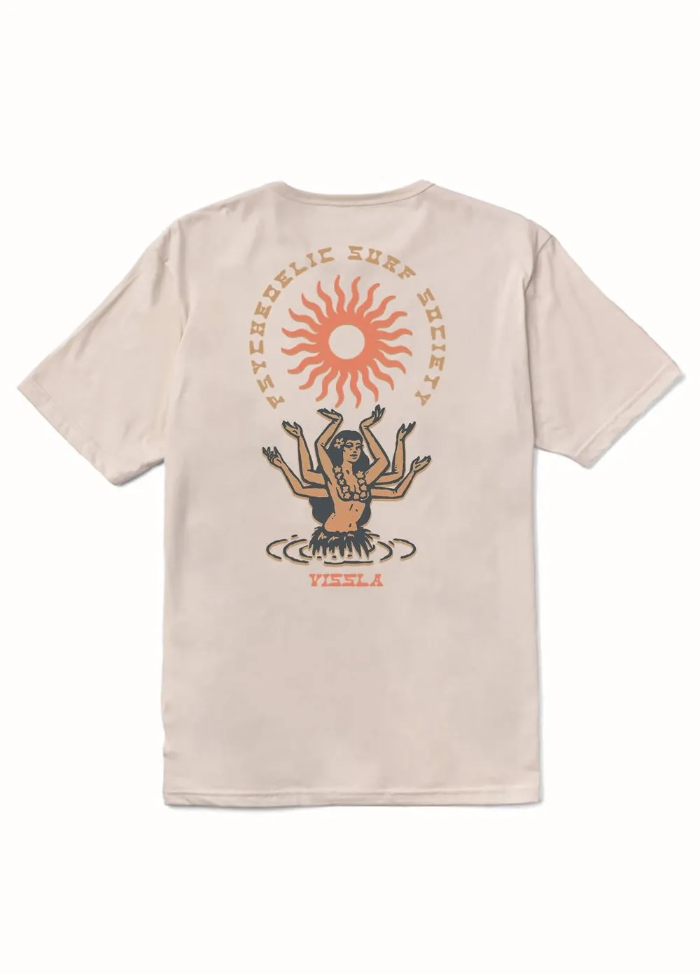 Hula Hands Organic Tee sold by VISSLA