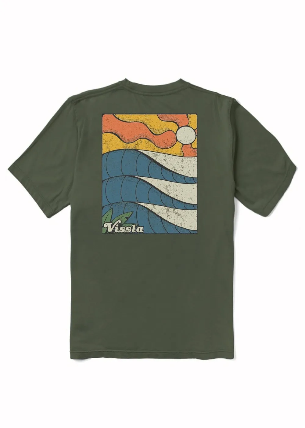 Caught Inside Premium Organic Pocket Tee sold by VISSLA