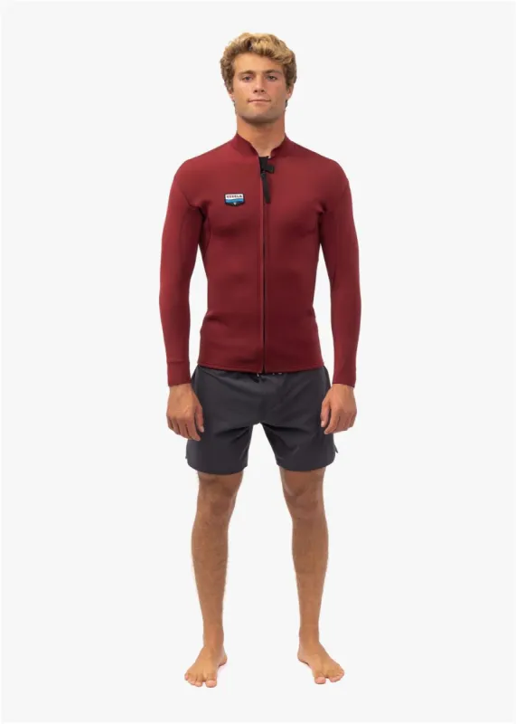 Solid Sets 2Mm Front Zip Wetsuit Jacket sold by VISSLA