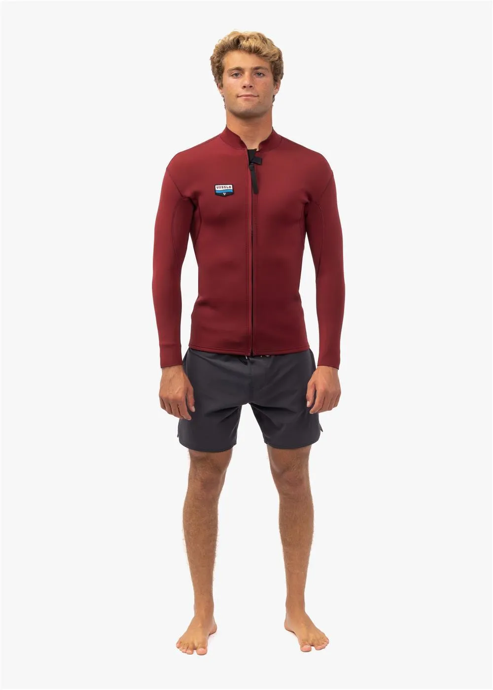 Solid Sets 2Mm Front Zip Wetsuit Jacket sold by VISSLA