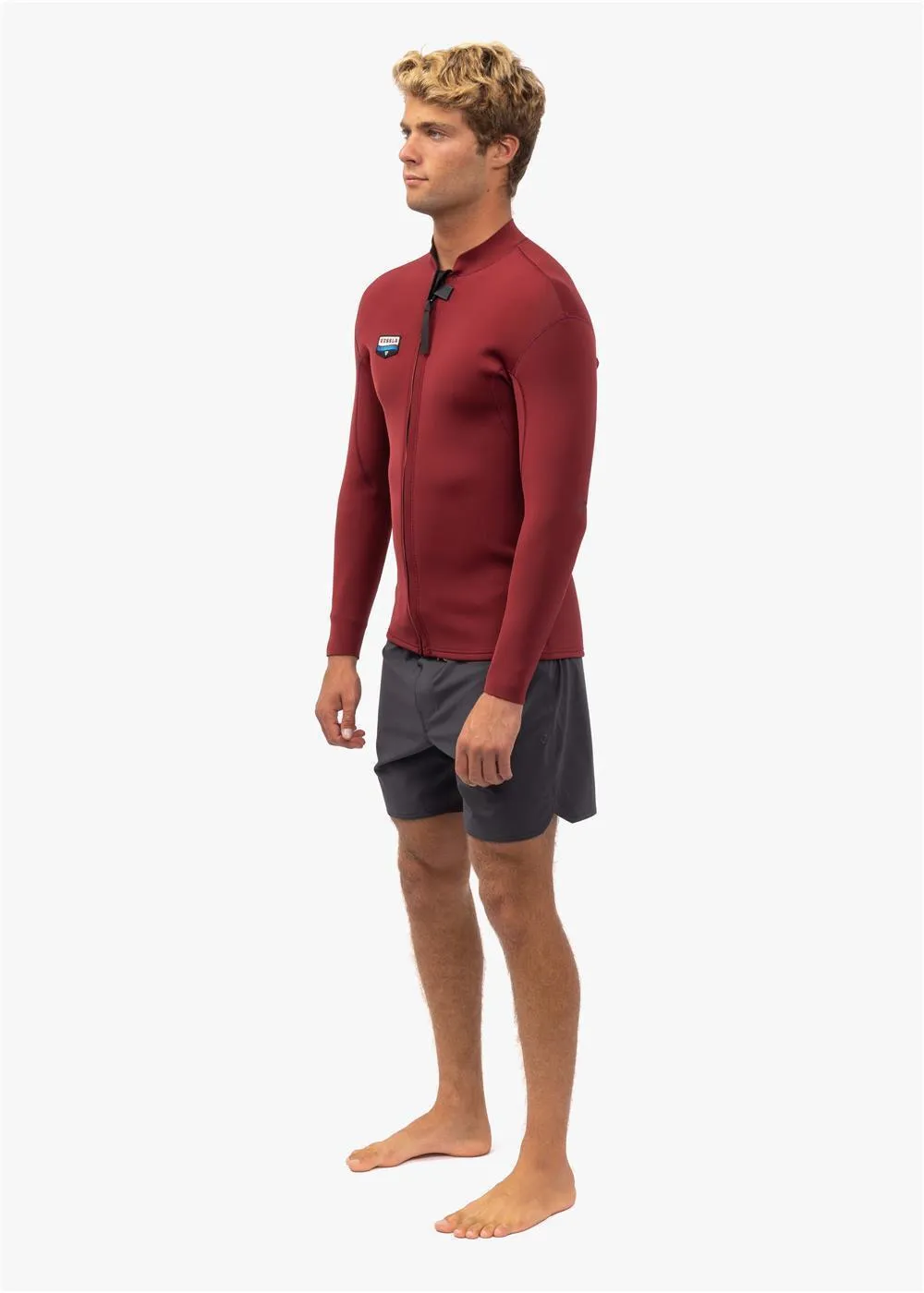 Solid Sets 2Mm Front Zip Wetsuit Jacket sold by VISSLA product image thumbnail 3