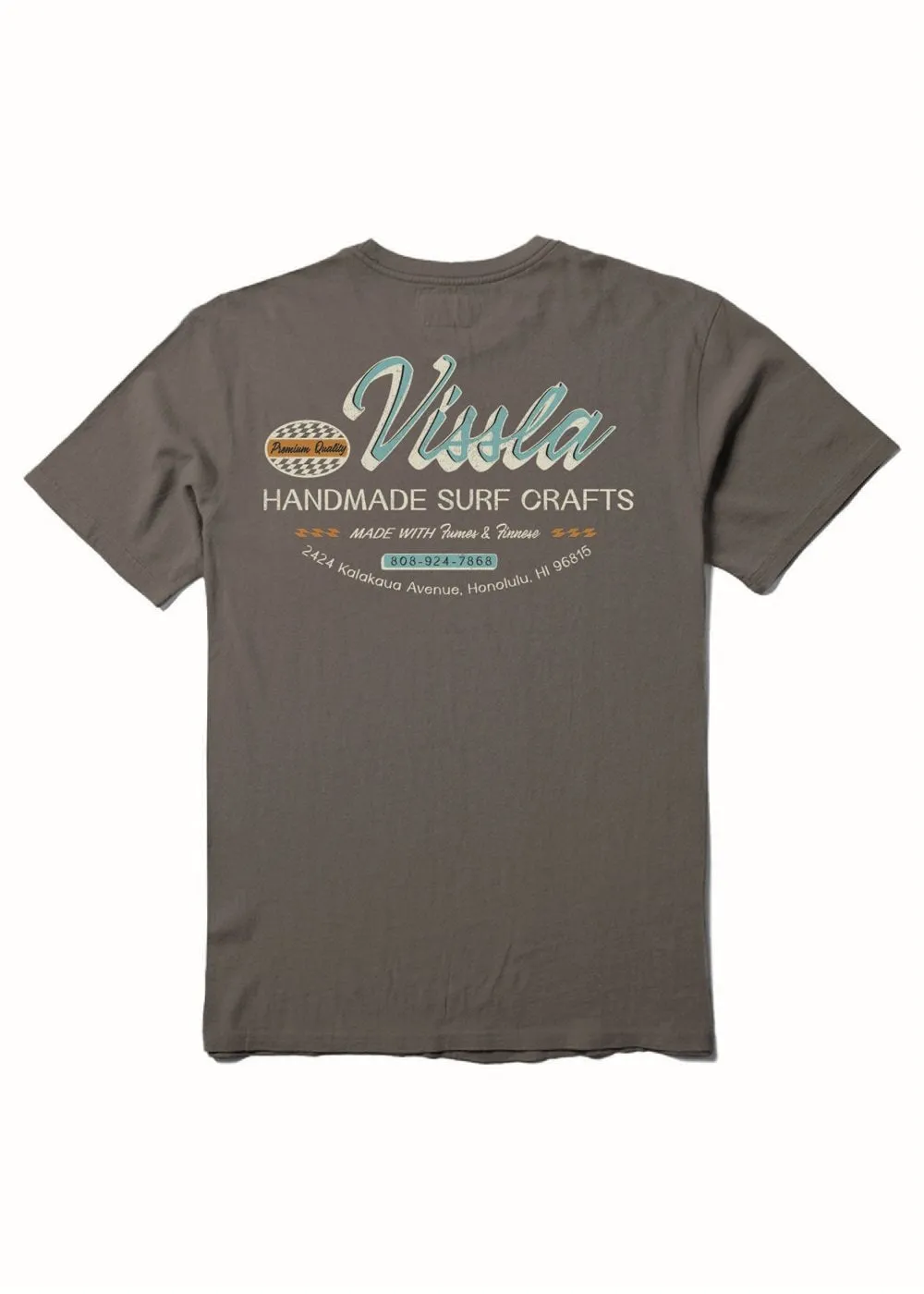 Handmade Short Sleeve Pocket Tee sold by VISSLA