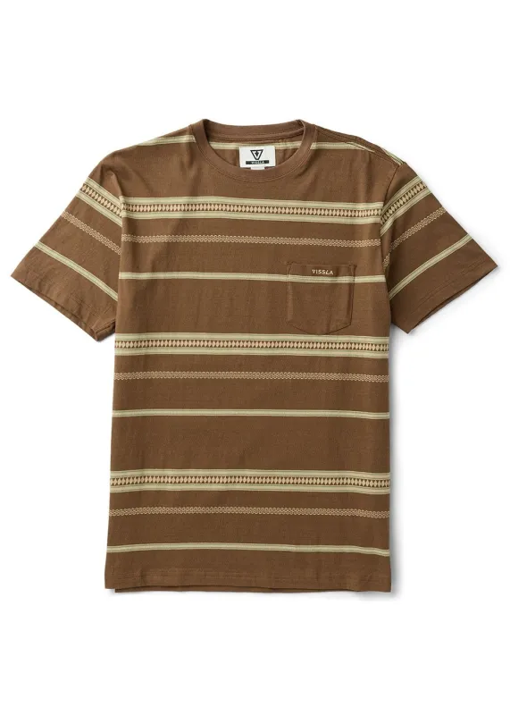 Stitch In Eco Short Sleeve Tee made by VISSLA
