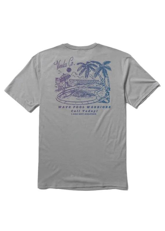 Wave Pool Warrior Comp Lite Eco Drirelease Tee sold by VISSLA