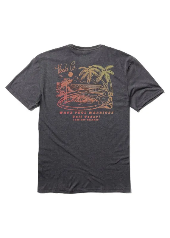 Wave Pool Warrior Comp Lite Eco Drirelease Tee sold by VISSLA