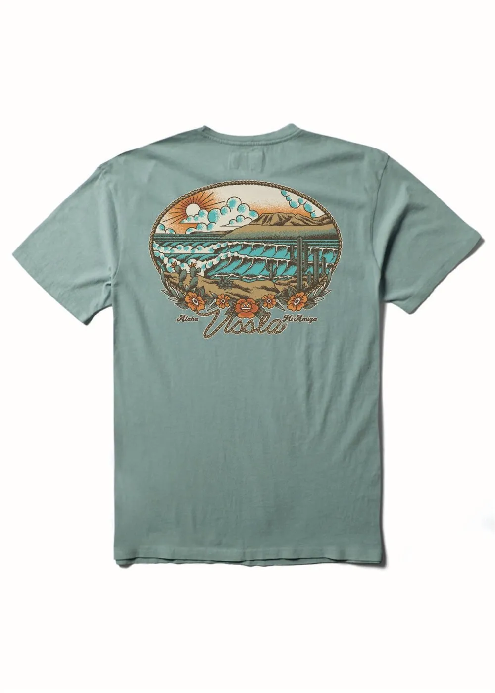 Baja West Short Sleeve Pocket Tee sold by VISSLA
